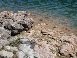Fototapeta na wymiar Lac d’Esparron-de-Verdon