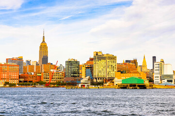 Obraz premium Architecture of New York City, USA. New York is the most populous city in the United States