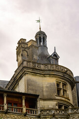Fototapeta na wymiar Church in Blois, a city and the capital of Loir-et-Cher department, France