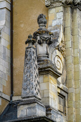 Obraz premium Architecture of Blois, a city and the capital of Loir-et-Cher department, France