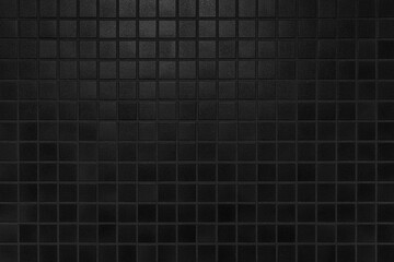 Dark ceramic tiles texture background. Black and white, black background, black texture, Black tile texture