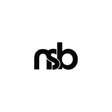 nsb letter original monogram logo design