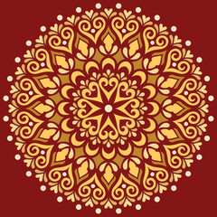 Mandala pattern color Stencil doodles sketch good mood