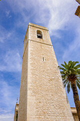 Fototapeta premium It's Old medieval church in Saint Paul de Vence, one of the oldest towns of the French riviera