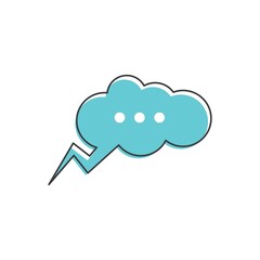 Speech bubble Logo