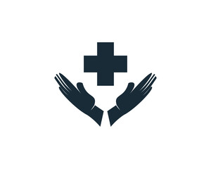 Health Care Icon Vector Logo Template Illustration Design