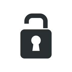 Open lock icon