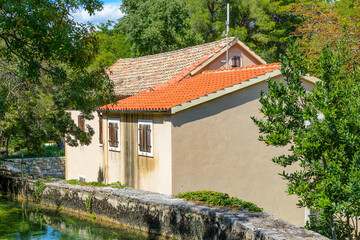 It's House in the Krka National Park in Croatia