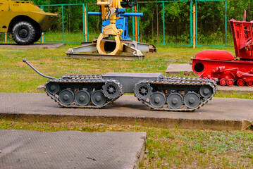 Soviet vehicle used for liquidation of the consequences of Chernobyl disaster in 1986