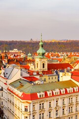Obraz premium Old town square in Prague, Czech Republic