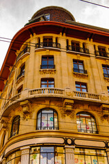 Obraz premium Architecture of the Old part of Geneva, Switzerland.