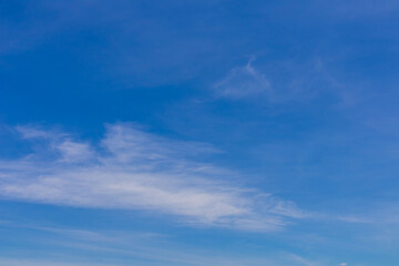 Blue sky and clouds on day to be design wallpaper or background