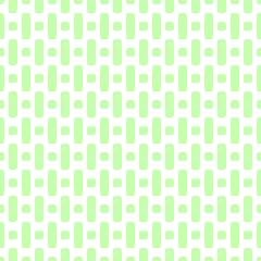 Photo sur Plexiglas Vert rectangle arrondi vert motif de répétition sans couture