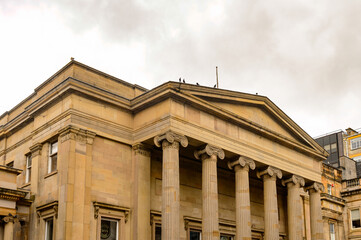 Architecture of Glasgow, Scotland. Glasgow is the largest city in Scotland