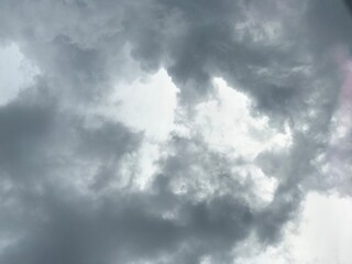 Obraz premium background texture of thee gray thick clouds