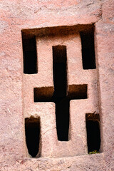 It's Church in Lalibela, Ethiopia