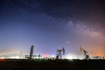  oil pumps under the stars