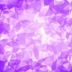 Obraz premium Purple Polygonal Mosaic Background, Creative Design Templates