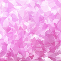 Obraz premium Purple Polygonal Mosaic Background, Creative Design Templates