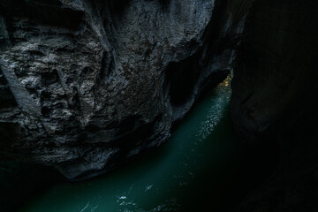 Impressive Aareschlucht, Gorge Aare, Aare Canyon, gorges de l’Aar, Switzerland