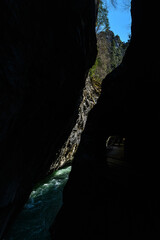 Impressive Aareschlucht, Gorge Aare, Aare Canyon, gorges de l’Aar, Switzerland