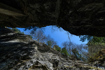Impressive Aareschlucht, Gorge Aare, Aare Canyon, gorges de l’Aar, Switzerland