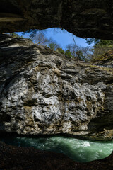Impressive Aareschlucht, Gorge Aare, Aare Canyon, gorges de l’Aar, Switzerland