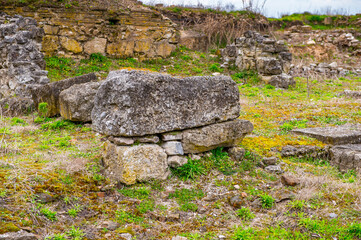 It's Ruins of the Dion Archeological Site in Greece