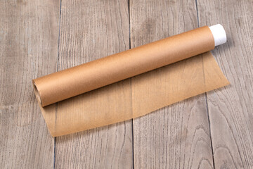 Roll of baking parchment paper