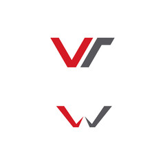 W Letter Logo Template