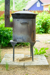 kettle on the fire