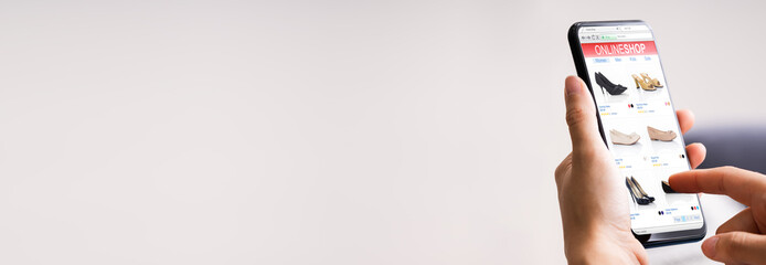 Phone With Online Shopping Store