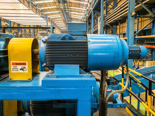 Power station in manufacturing plant