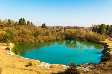 Der Blaue See in Ehingen an der Donau