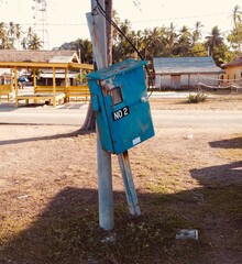 Stunning picture of an old box by the roadside