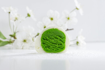 Japanese national dessert for a pleasant breakfast