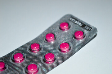 pills in blister pack