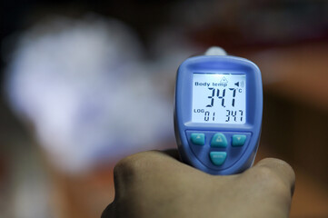 Covid situation thermometer