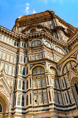 Fototapeta premium It's Cathedral of Santa Maria del Fiore in Tuscany, Florence, Italy.