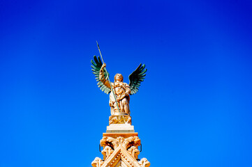 Fototapeta premium It's Metropolitan Cathedral of Saint Mary of the Assumption (Cattedrale Metropolitana di Santa Maria Assunta), Duomo di Siena, Italy