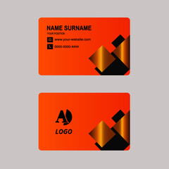 business card template