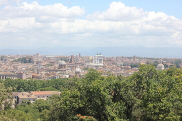 Fototapeta na wymiar panorama di Roma