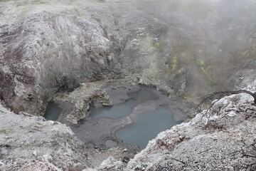 Source chaude du parc Waiotapu, Nouvelle Zélande	