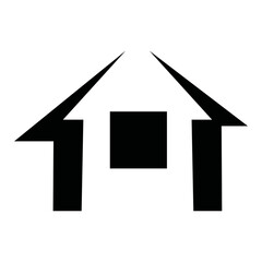House icon vector illustration