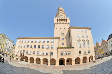 Fototapeta Town Hall in Opole, Poland obraz