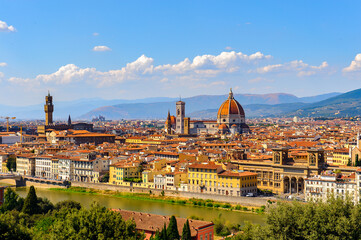 Fototapeta na wymiar Florence panarama, Italy