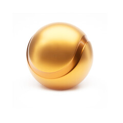 gold tennis ball