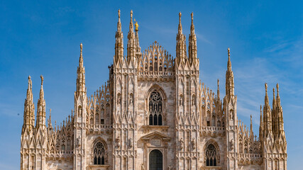 It's Milan Cathedral (Duomo di Milano), the largest cathedral in Italy