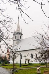 Técső, reformed church, Transcarpathia, Ukraine