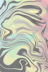 Liquid Abstract Poster